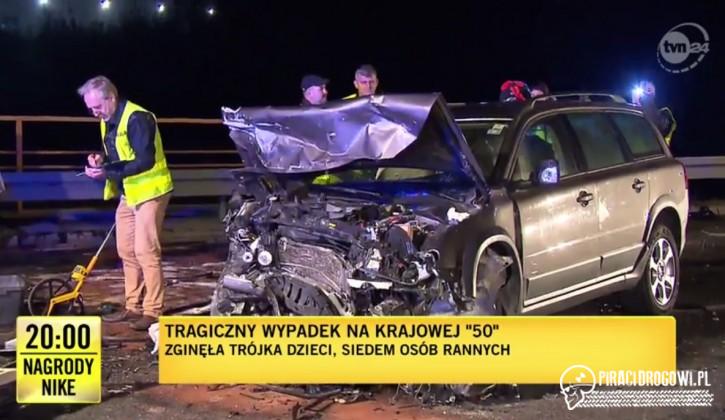 Tragedia na krajowej pięćdziesiątce. Nie żyje troje dzieci.