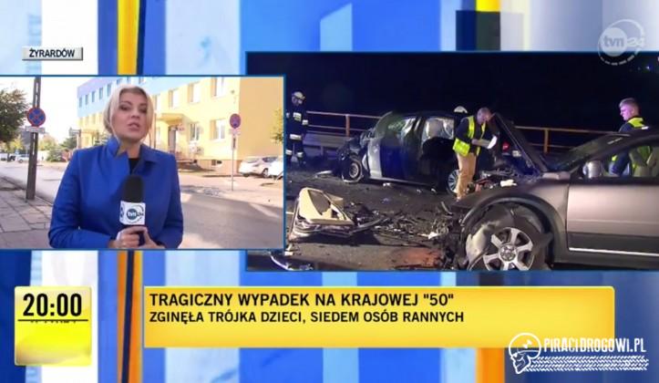 Tragedia na krajowej pięćdziesiątce. Nie żyje troje dzieci.