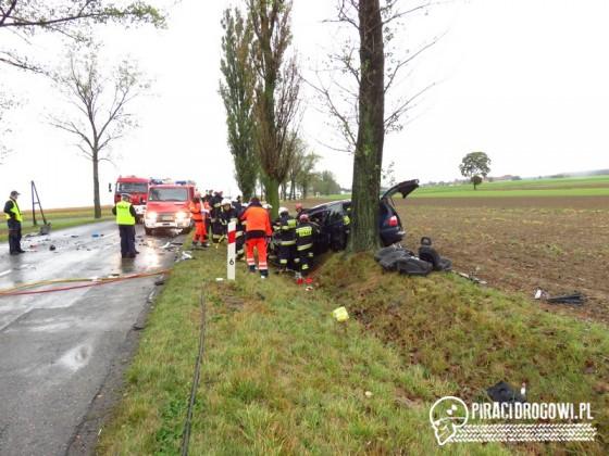 Groźny wypadek na DW 416 w Kórnicy!