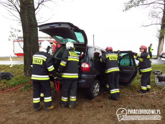 Groźny wypadek na DW 416 w Kórnicy!