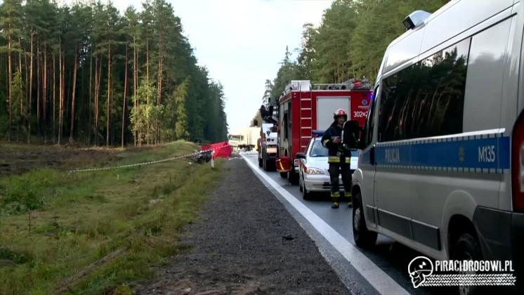 Śmiertelny wypadek na trasie S8 w pobliżu Białegostoku