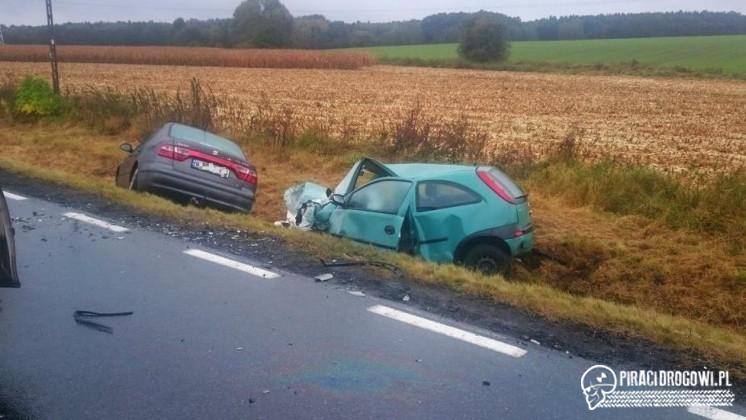 Dwa auta stanęły w płomieniach