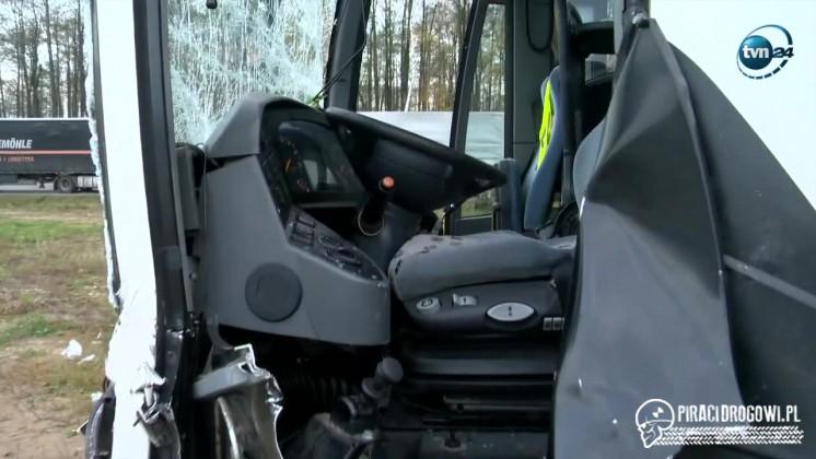 Wypadek autobusu z izraelską wycieczką pod Białymstokiem!