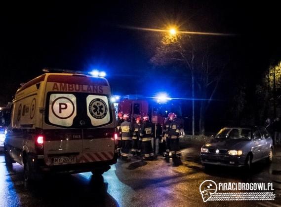 Pijany kierowca volkswagena potrącił rowerzystkę!