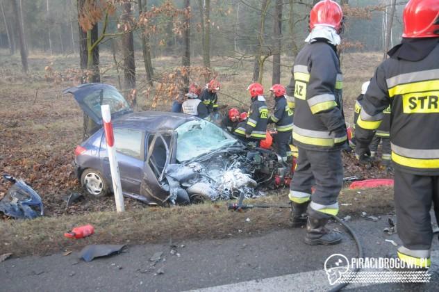 Ciężarna kobieta ranna po zderzeniu samochodu osobowego z ciężarówką!