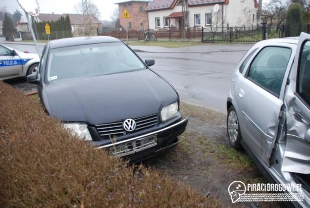 Wypadek drogowy w Bukowicach