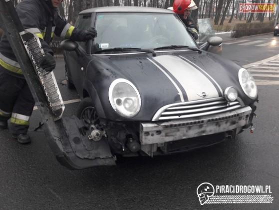 Kolizja Budowlanych- Daszyńskiego w Głogowie 