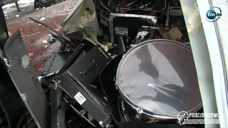 Groźny wypadek zespołu Dillinger Escape Plan. Uratowały ich instrumenty.