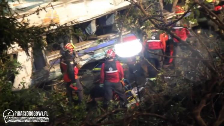 11 osób zginęło w wypadu autobusu w Ekwadorze